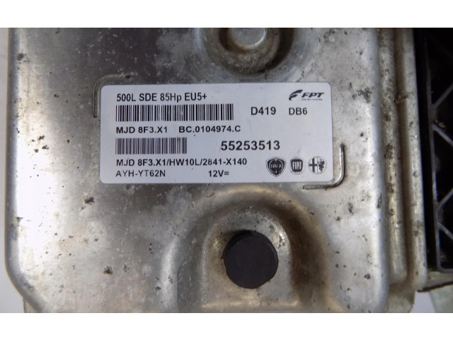 Блок управления двигателем Блок управления 55253513   Fiat 500L