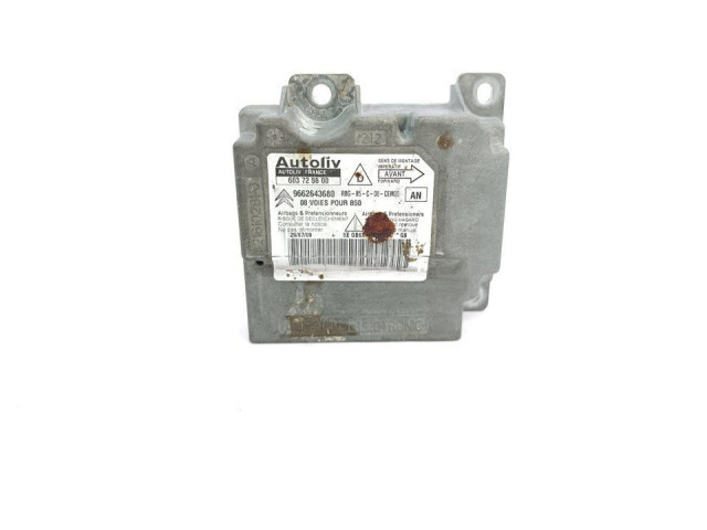 Блок подушек безопасности 9662643680   Citroen C4 I