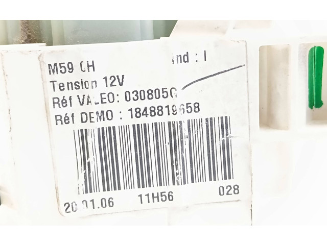 Блок управления климат-контролем 1848819658, 030805G Citroen Berlingo