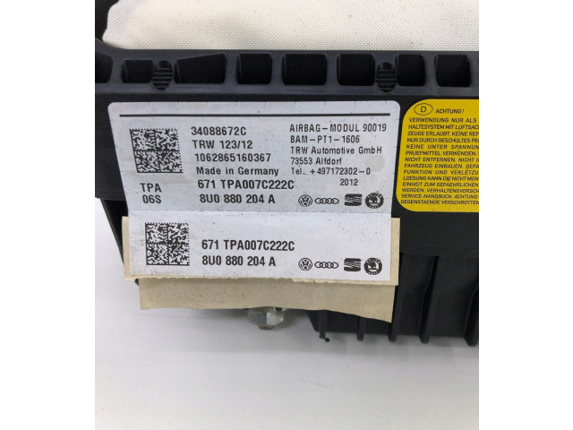 Подушка безопасности пассажира Audi Q3 8U