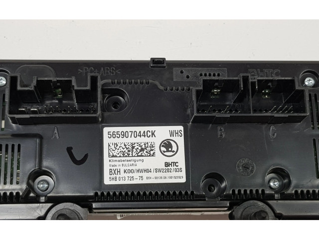 Блок управления климат-контролем 565907044CK, 565907044CK Skoda Karoq
