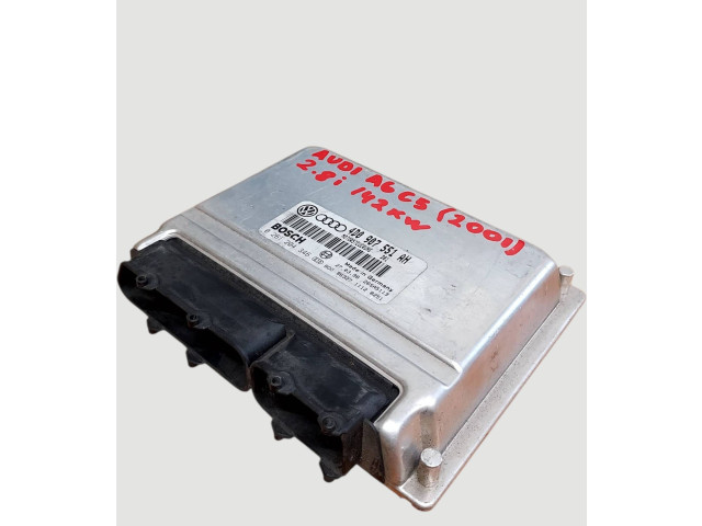 Блок управления двигателя 4D0907551AH   Audi A6 S6 C5 4B