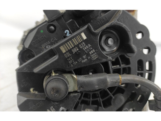 Генератор 03L903023, 0124525187 Volkswagen Golf VI