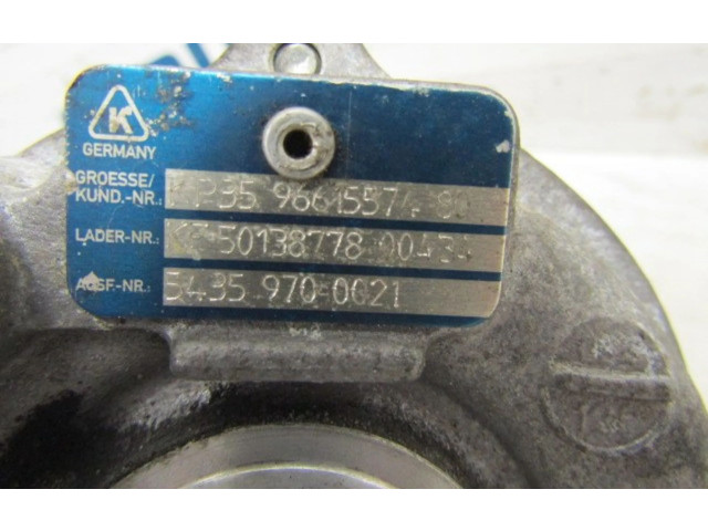  Турбина Citroen Nemo  0375N6, 00000375N6   для двигателя DV4TD(8HS)      