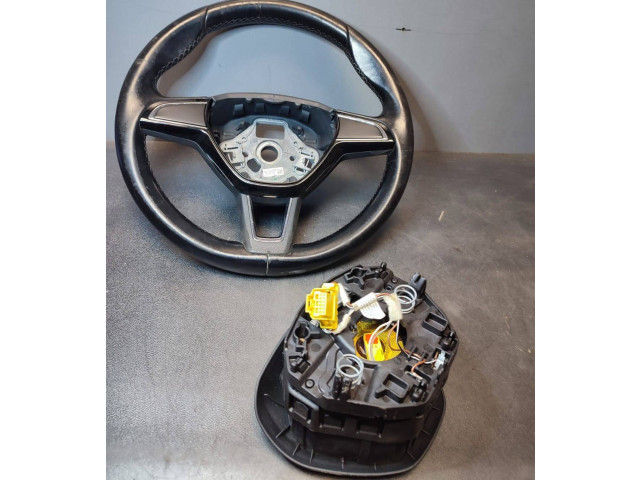 Руль Skoda Octavia Mk3 (5E) 2013 - 2019 года 5E0419091, 5F0971584