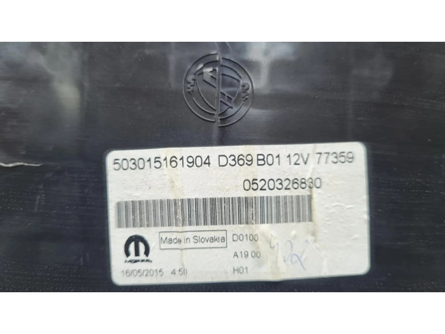 Přístrojová deska Fiat Doblo 2015 0520326830, CUADROINSTRUMENTOS