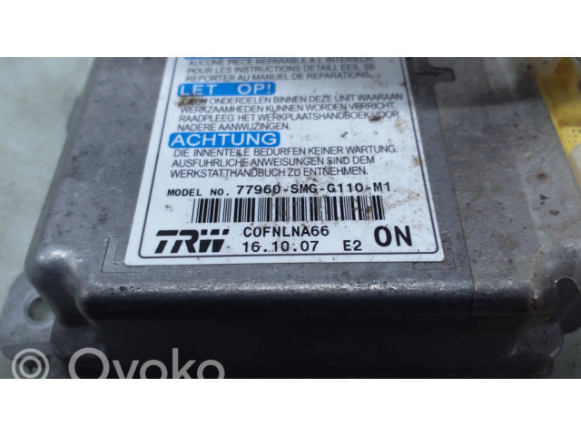 Блок подушек безопасности 77960SMGG110M1   Honda Civic