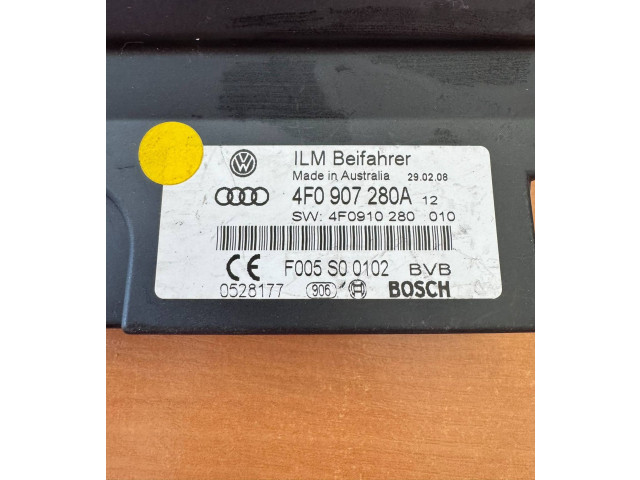 Блок управления 4F0907280A, F005S00102   Audi A6 S6 C6 4F