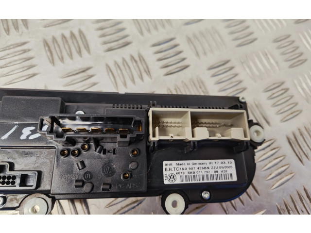 Блок управления климат-контролем 7N0907426BN, 7N0907426   Volkswagen Caddy