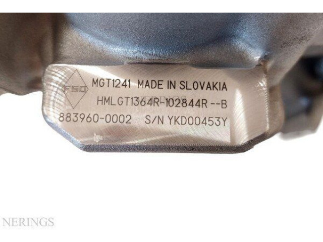 Turbodmychadlo Турбина 883960-0002, TC10-0832 Renault Arkana