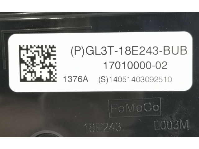 Блок управления климат-контролем GL3Z-18842-BUA, GL3T-18E243-BUB   Ford F150