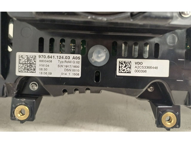 Přístrojová deska Porsche Panamera (970) 2010 97064112409A05