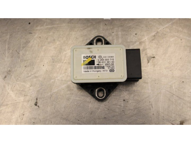 Блок управления 9663138180, 0265005715 Citroen C4 I