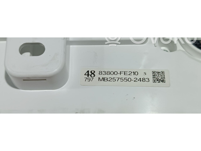 Přístrojová deska Toyota Corolla E160 E170 2019 83800FE210, MB2575502483