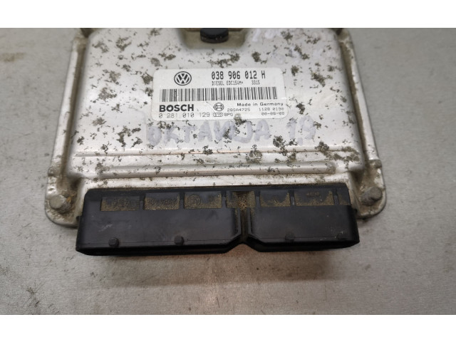 Блок управления двигателя 038906012H, 0281010129   Skoda Octavia Mk1 (1U)