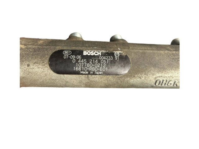 Топливная рампа 0445214051, 1077800212 Honda Accord