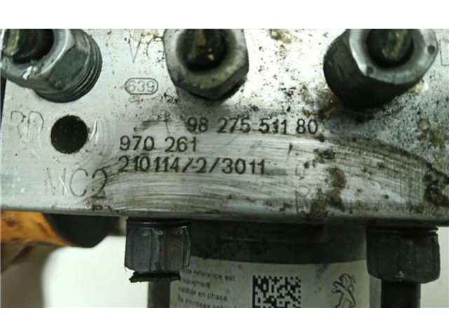 Блок управления АБС 9827551180 Citroen Berlingo