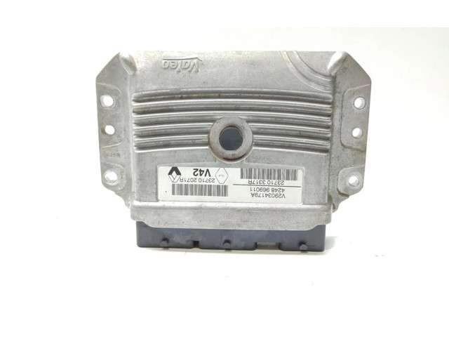 Блок управления двигателя 237103317R Renault Clio IV
