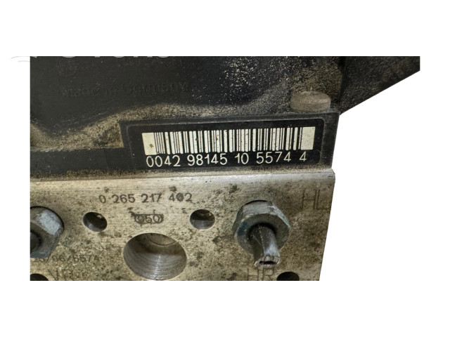 Блок АБС 0265217402, A0034313112   Mercedes-Benz  E W210  1995-2002 года