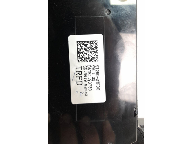 Блок управления климат-контролем 97250D7FD0 Hyundai Tucson TL