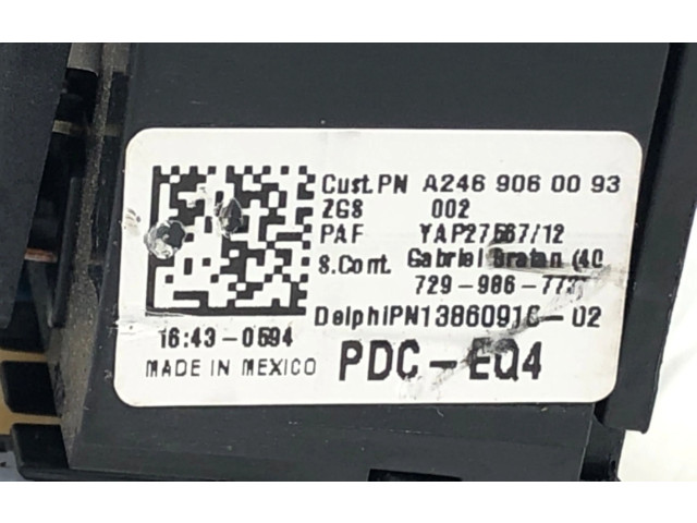 Блок предохранителей  A2469060093   Mercedes-Benz CLA C117 X117 W117    