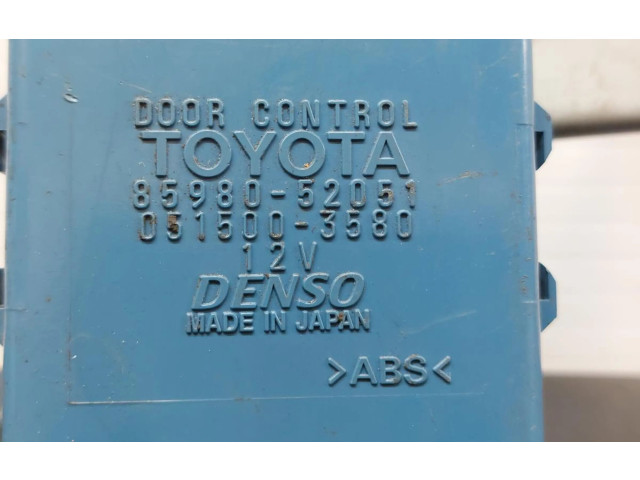Блок комфорта 85980-52051, 051500-3580 Toyota Yaris