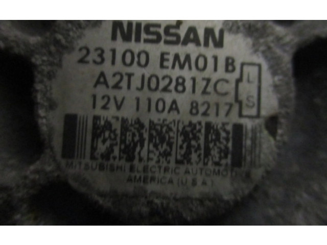 Генератор 23100EM01B, 23100EM01B Nissan Sentra B16