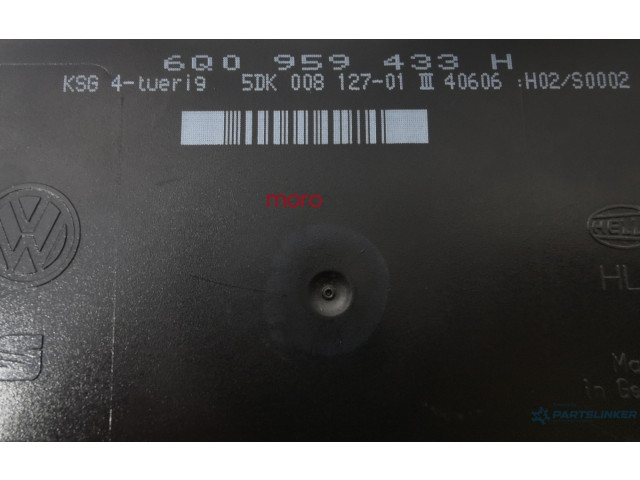 Комфортный модуль 6Q0959433H Skoda Fabia Mk1 (6Y)