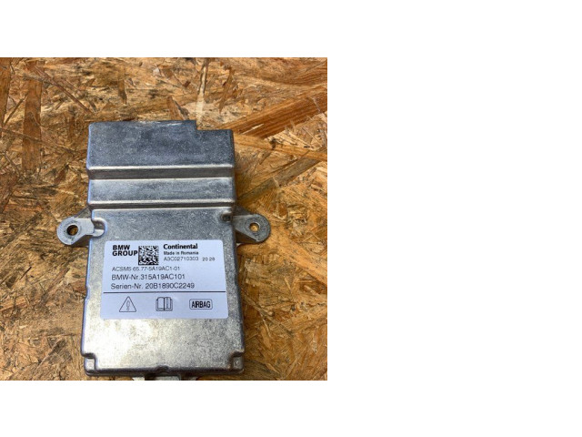 Блок подушек безопасности 5A19AC1 BMW 5 G30 G31