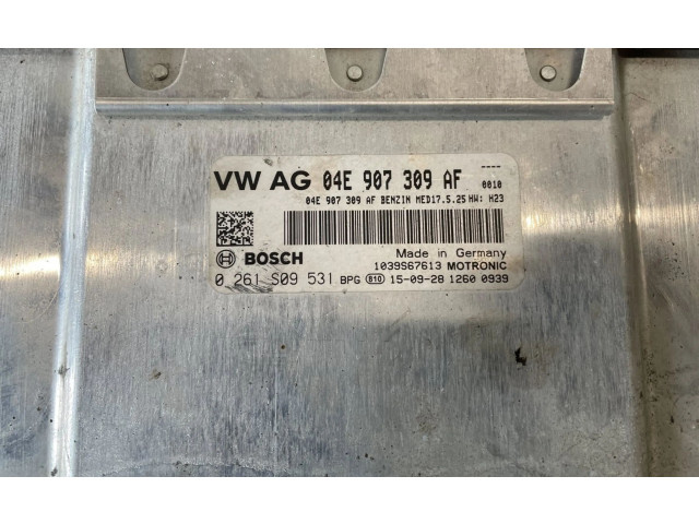 Блок управления двигателя 04E907309AF, 04E907309AF Skoda Rapid (NH)