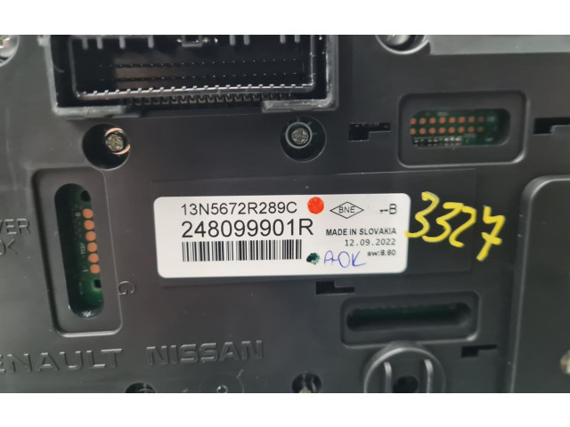 Přístrojová deska Renault Kangoo III 2022 248099901R, 13N5672R289C