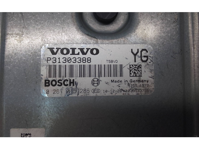 Блок управления двигателя P31303388, 0281015286   Volvo V70
