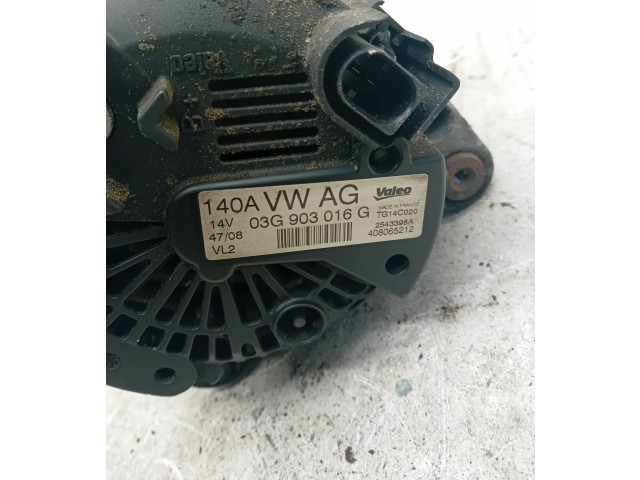 Генератор 03G903016G, 408065212 Audi Q5 SQ5