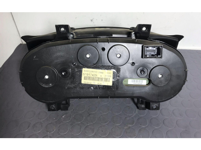 Přístrojová deska Fiat Punto Evo 2012 51917429, 51917429