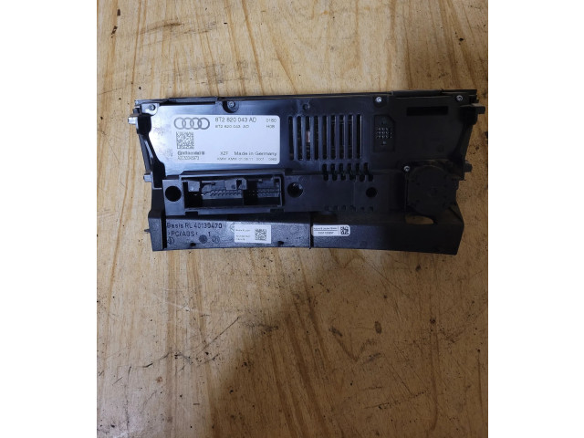 Блок управления климат-контролем 8T2820043AD Audi Q5 SQ5