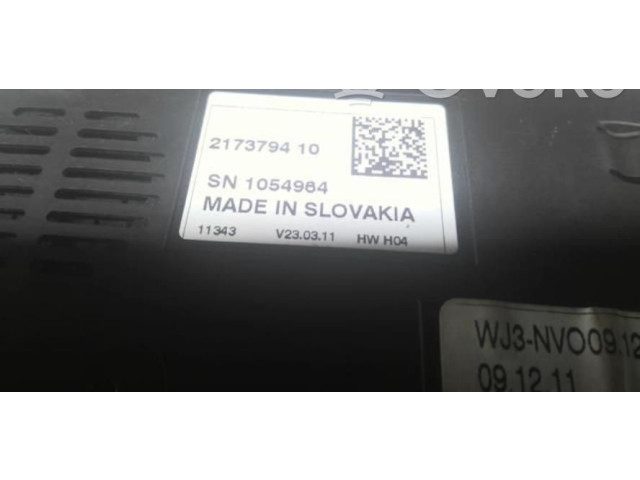 Панель приборов 5J0920801J Skoda Fabia Mk2 (5J)