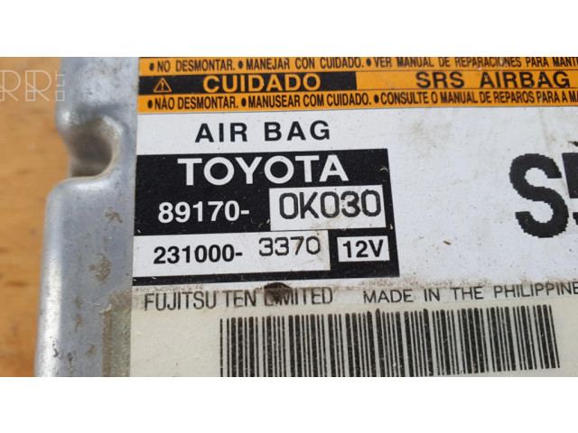 Блок управления надувных подушек