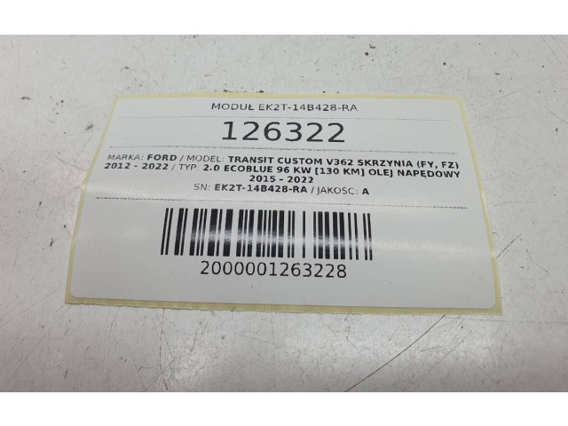 Модуль кузова EK2T-14B428-RA Ford Transit Custom