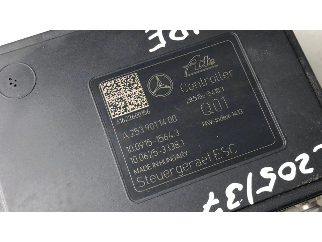 Блок АБС A2539011400, 10062533381 Mercedes-Benz GLC X253 C253 2015- года