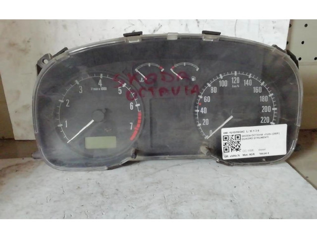 Панель приборов 1U1919034C   Skoda Octavia Mk1 (1U)       