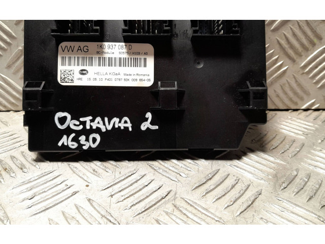 Блок комфорта 1K0937087D, 5DK00965405   Skoda Octavia Mk2 (1Z)   