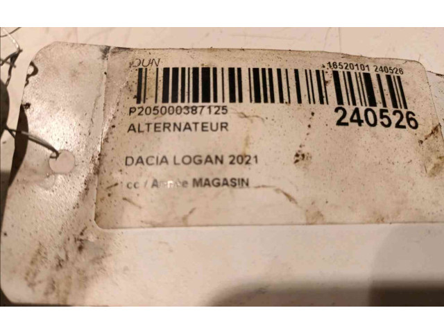 Генератор 231002175R   Dacia Logan III      
