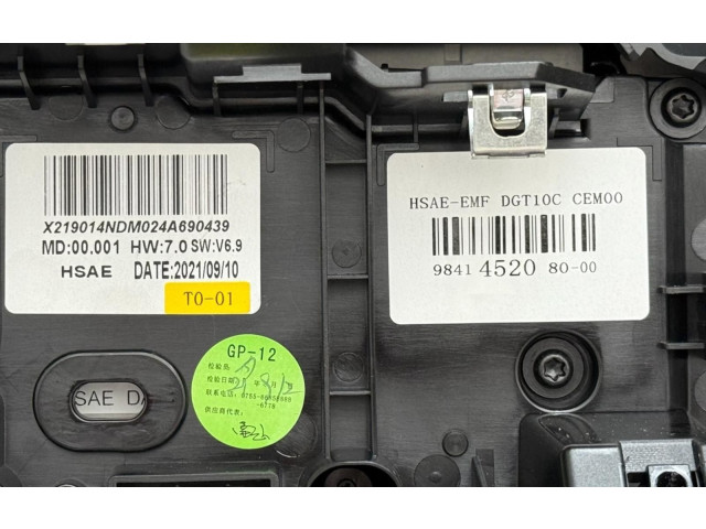 Дисплей 9841452080, DATE20210910 Peugeot 2008 II