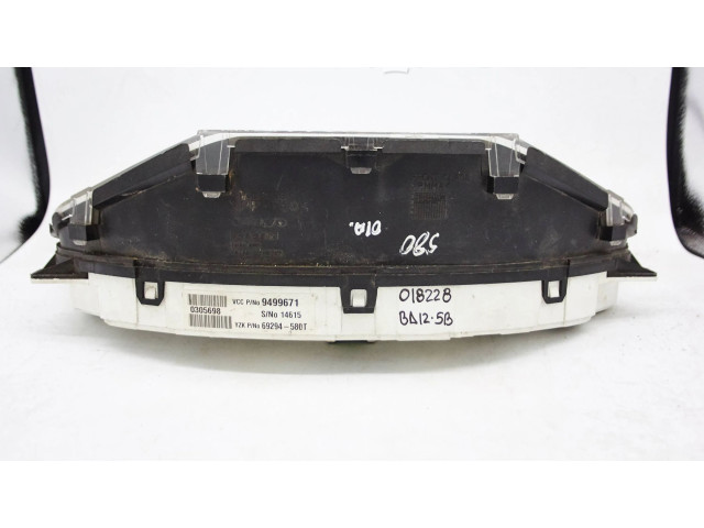 Панель приборов 9499671, 69294580t   Volvo V70       