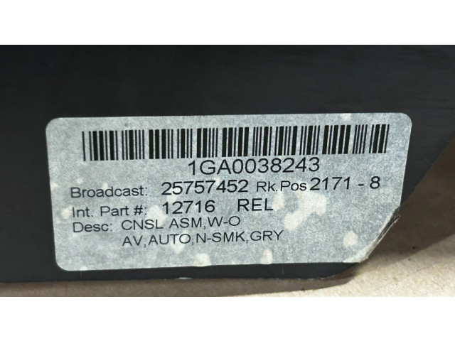 Другая центральная деталь консоли (туннеля)