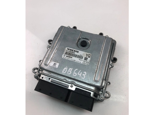 Блок управления двигателем Блок управления 31336983, 0281018414   Volvo V70