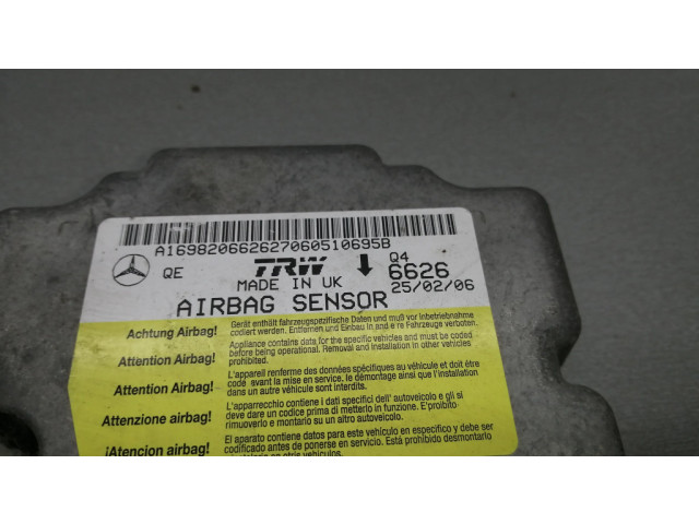 Блок подушек безопасности A16982066262   Mercedes-Benz A W169
