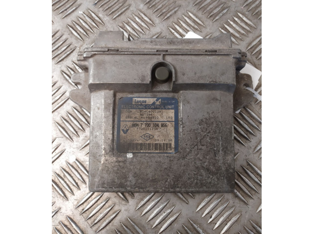Блок управления двигателем ECU 7700104956, 7700104956 Renault Kangoo I 2000