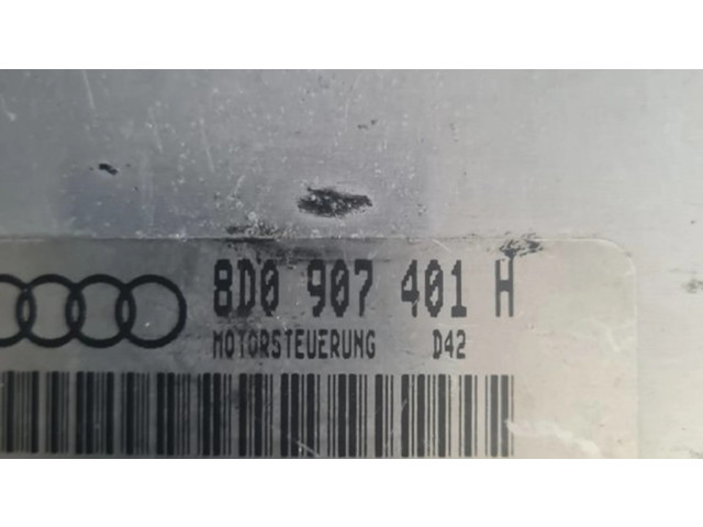 Блок управления двигателя 8D0907401H, 28RTE267   Audi A4 S4 B5 8D