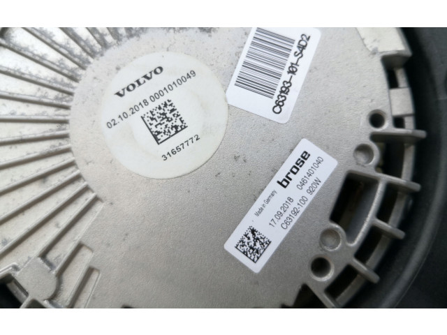 Вентилятор радиатора     31657772    Volvo XC90 